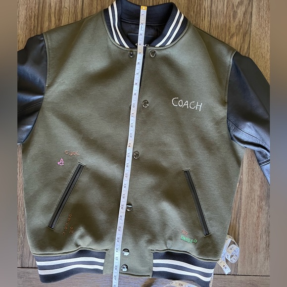 COACH - Diary Script Varsity Jacket - Picture 4 of 9